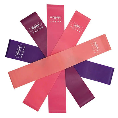 Elastic Resistance Bands Set for Yoga, Pilates, and Strength Training